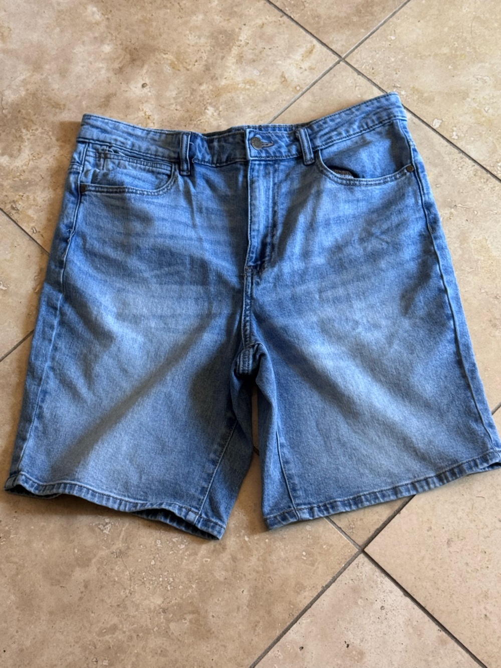 Wrangler Blue Denim Shorts